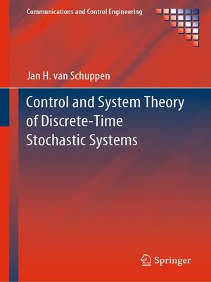 cover image of Control and System Theory of Discrete-Time Stochastic Systems